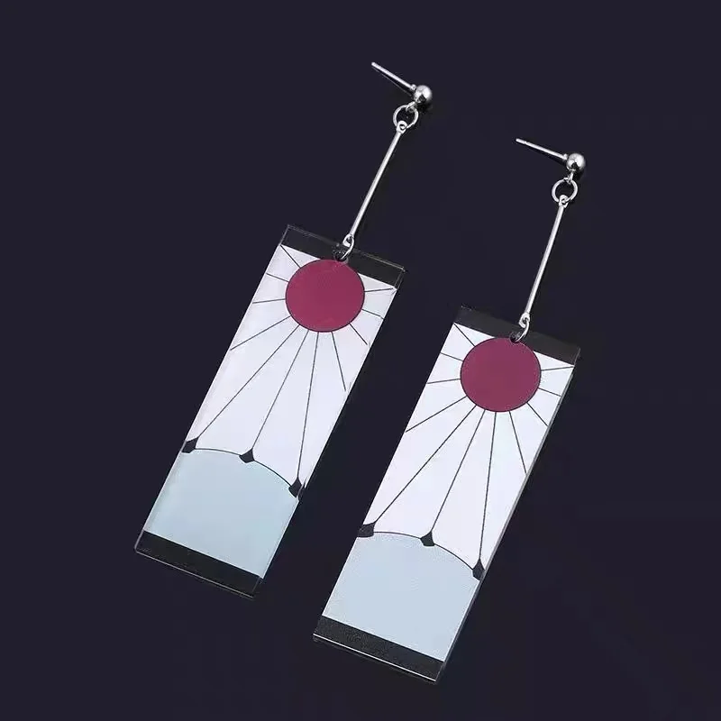 Fashion Trend Demon Slayer Earrings Anime Cosplay Prop Earrings Women's Jewelry Party Gifts Wholesale
Fashion Trend Demon Slayer Earrings Anime Cosplay Prop Earrings Women's Jewelry Party Gifts Wholesale
