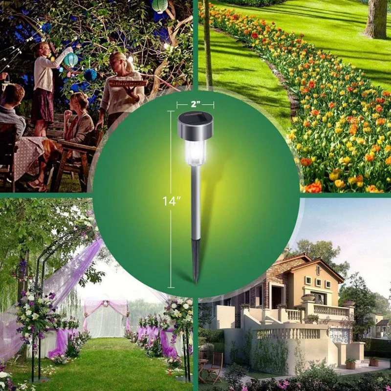 6PCS Solar Outdoor Light Solar Powered Garden Light Waterproof Landscape Lighting Pathway Yard Lawn Lantern Christmas Lights
6PCS Solar Outdoor Light Solar Powered Garden Light Waterproof Landscape Lighting Pathway Yard Lawn Lantern Christmas Lights