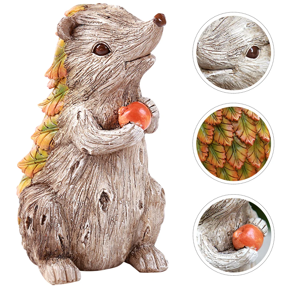 Hedgehog Ornament Garden Sculpture Animal Statue Resin Figurine Outdoor Cute Lawn Animals Landscape Mini Figurines Decorations
Hedgehog Ornament Garden Sculpture Animal Statue Resin Figurine Outdoor Cute Lawn Animals Landscape Mini Figurines Decorations