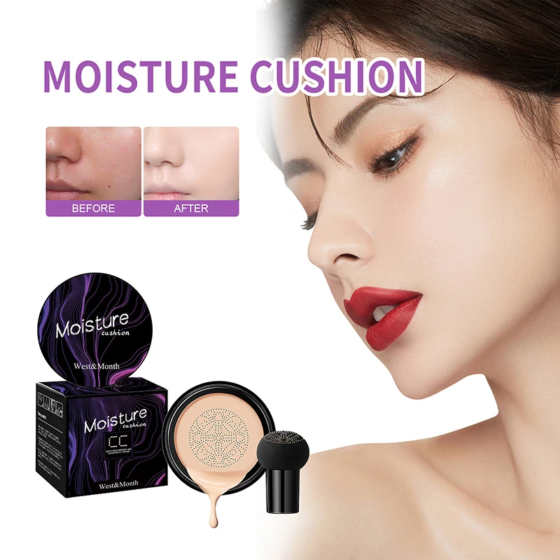 BB Cream Foundation Concealer Air Cushion Mushroom Head CC Whitening Makeup Cosmetics Waterproof Brighten Face Base Tone
BB Cream Foundation Concealer Air Cushion Mushroom Head CC Whitening Makeup Cosmetics Waterproof Brighten Face Base Tone