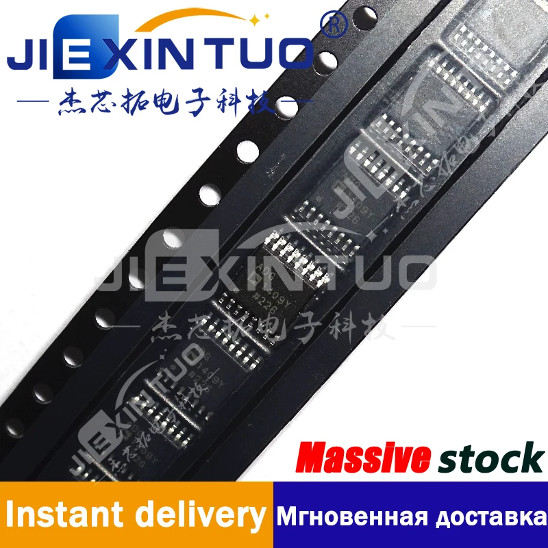 ADG1409YRUZ IC SWITCH SP4TX2 4.7OHM 16TSSOP 2 Circuit IC Switch 4:1 4.7Ohm 16-TSSOP
ADG1409YRUZ IC SWITCH SP4TX2 4.7OHM 16TSSOP 2 Circuit IC Switch 4:1 4.7Ohm 16-TSSOP