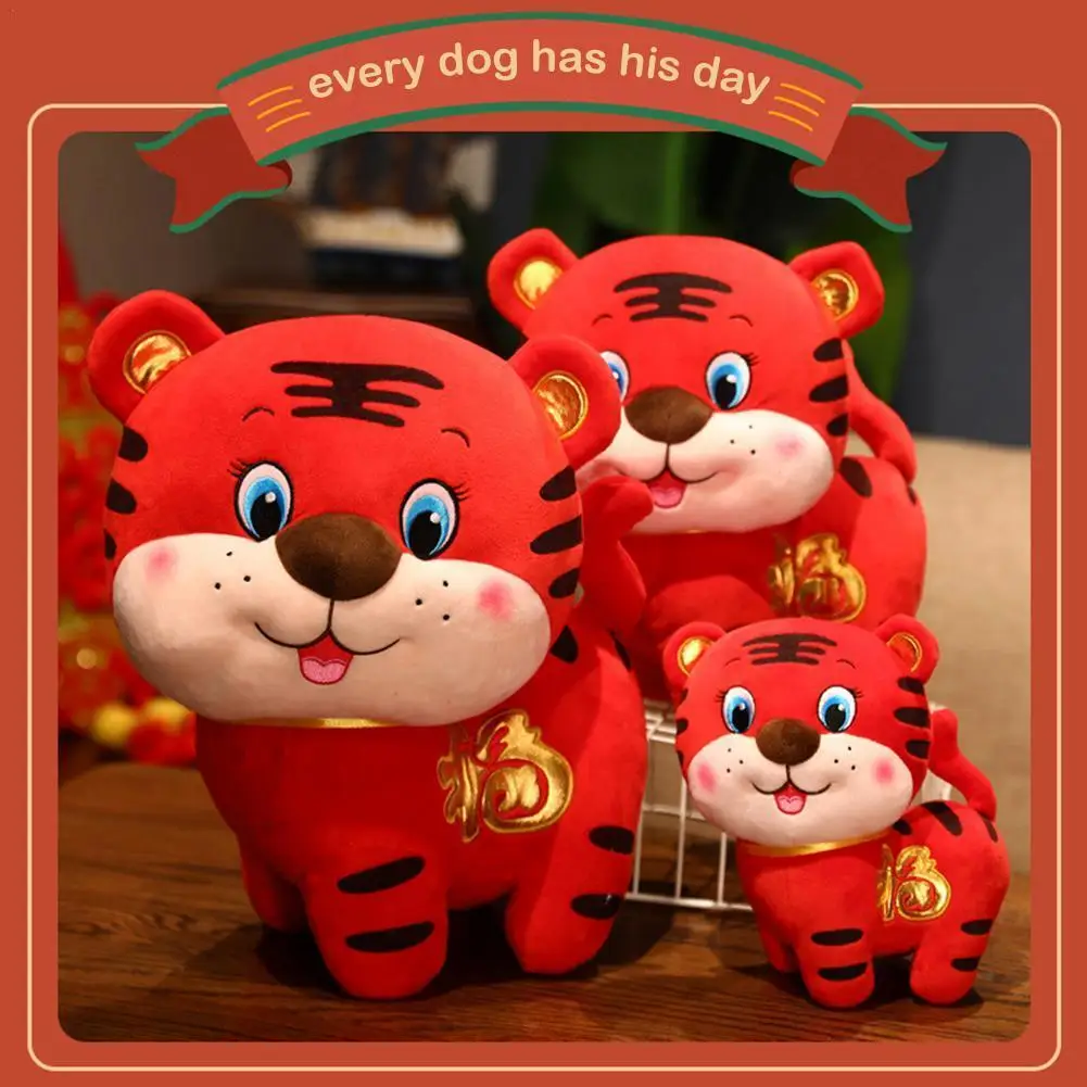 2022 New Year Luckyly Tiger Zodiac Stand Tiger Plush Toys Cute Fu Tiger Mascot Home Bed Decor Plush Doll Stuffed For Kids Gift
2022 New Year Luckyly Tiger Zodiac Stand Tiger Plush Toys Cute Fu Tiger Mascot Home Bed Decor Plush Doll Stuffed For Kids Gift