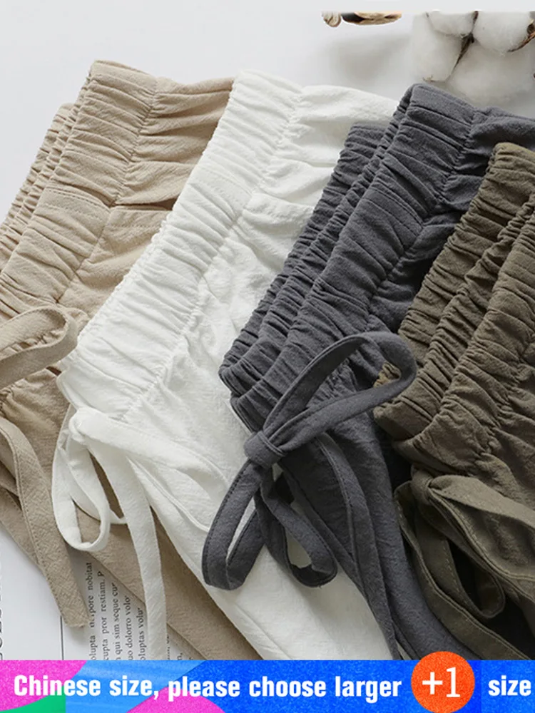 2022 New Hot Summer Casual Cotton Linen Shorts Women Large Size High Waist Fashion Short Pants Streetwear Pantalones Cortos
2022 New Hot Summer Casual Cotton Linen Shorts Women Large Size High Waist Fashion Short Pants Streetwear Pantalones Cortos