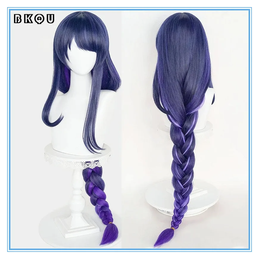 BKQU Game Genshin Impact Raiden Shogun Cosplay Wig Baal Wig Long Mixed Color Braids Heat Resistant Synthetic Hair Anime Wigs
BKQU Game Genshin Impact Raiden Shogun Cosplay Wig Baal Wig Long Mixed Color Braids Heat Resistant Synthetic Hair Anime Wigs