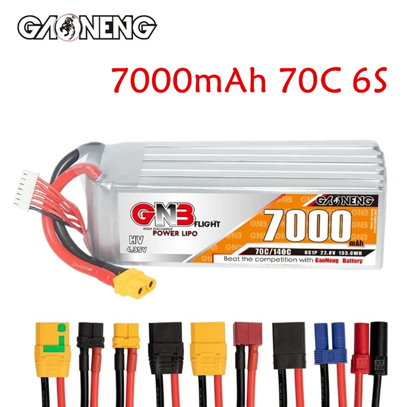 MAX 140C GNB 22,8 V 7000mAh LiPo батарея 10 дюймов Xclass FPV 1/7 1/8 масштаб транспортных средств FMS EDF струи и 3D самолет 6S 22,8 V батарея
MAX 140C GNB 22,8 V 7000mAh LiPo батарея 10 дюймов Xclass FPV 1/7 1/8 масштаб транспортных средств FMS EDF струи и 3D самолет 6S 22,8 V батарея