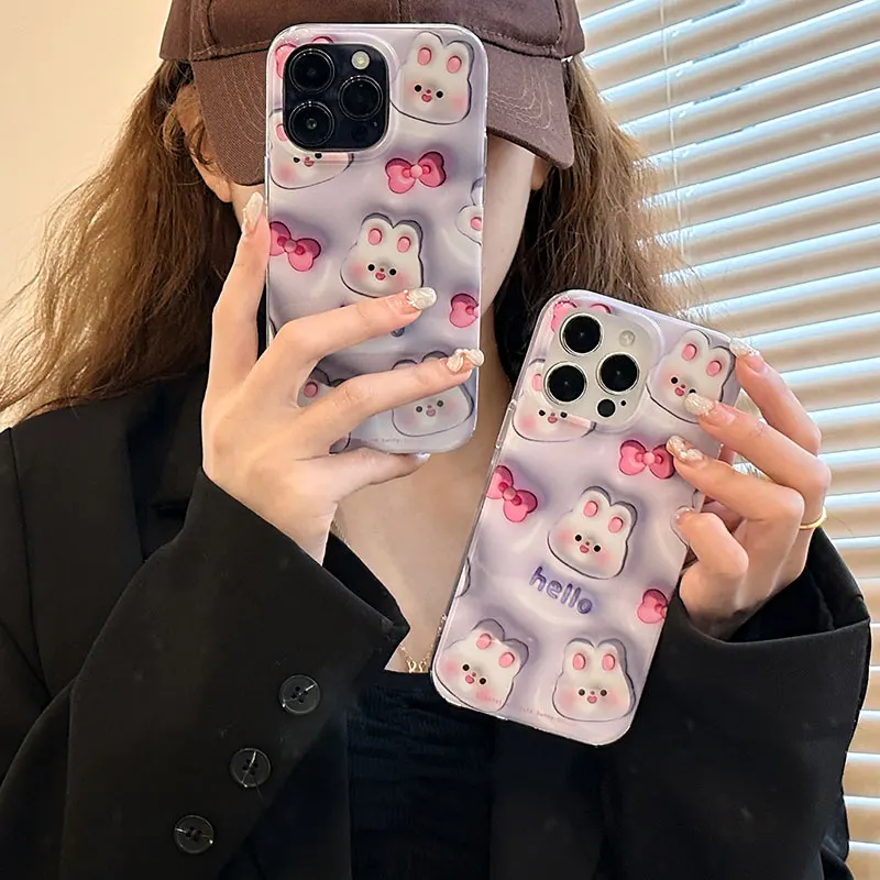 3D Case NEW Double Side Phone Case For iPhone 11 12 13 14 Pro Max Full Protection Cover Animal Rabbit Dual Layer Half-wrapped
3D Case NEW Double Side Phone Case For iPhone 11 12 13 14 Pro Max Full Protection Cover Animal Rabbit Dual Layer Half-wrapped