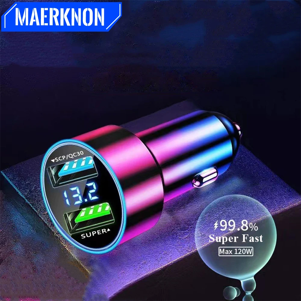 Car Charger 120W USB Dual Port Fast Charging Adapter For Samsung OnePlus Xiaomi Huawei iPhone 14 13 12 11 Pro Max Fast Charging
Car Charger 120W USB Dual Port Fast Charging Adapter For Samsung OnePlus Xiaomi Huawei iPhone 14 13 12 11 Pro Max Fast Charging