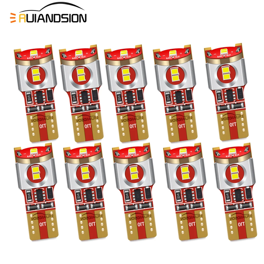 10 шт., автомобисветодиодный СВЕТОДИОДНЫЕ Лампы Canbus T10 W5W 194 501, 10-30 в AC/DC
10 шт., автомобисветодиодный СВЕТОДИОДНЫЕ Лампы Canbus T10 W5W 194 501, 10-30 в AC/DC