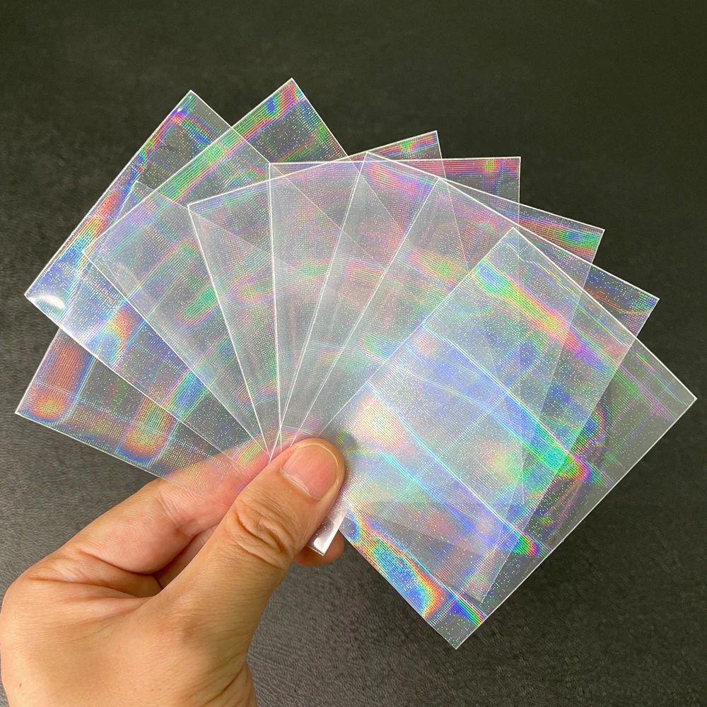 100pcs MTG Trading Cards Sleeves Dots Foil Laser Top Loading Transparent YGO Board Game Card PKM Photo Protector Shield Cover
100pcs MTG Trading Cards Sleeves Dots Foil Laser Top Loading Transparent YGO Board Game Card PKM Photo Protector Shield Cover