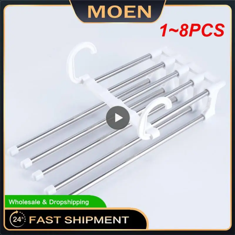 1~8PCS Folding Pants Storage Multifunctional Hanger for Pant Rack Hanger Clothes Organizer Hangers Save Wardrobe Space Bedroom
1~8PCS Folding Pants Storage Multifunctional Hanger for Pant Rack Hanger Clothes Organizer Hangers Save Wardrobe Space Bedroom