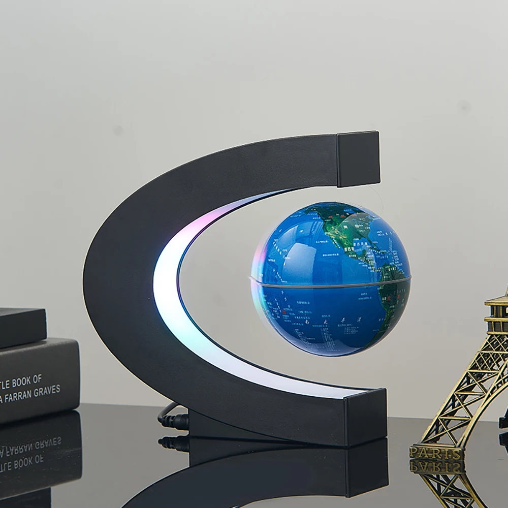Type C Magnetic Levitation Globe Charging with Light ABS Material Desk Decoration Living Room Decoration Home Decor Accessories
Type C Magnetic Levitation Globe Charging with Light ABS Material Desk Decoration Living Room Decoration Home Decor Accessories