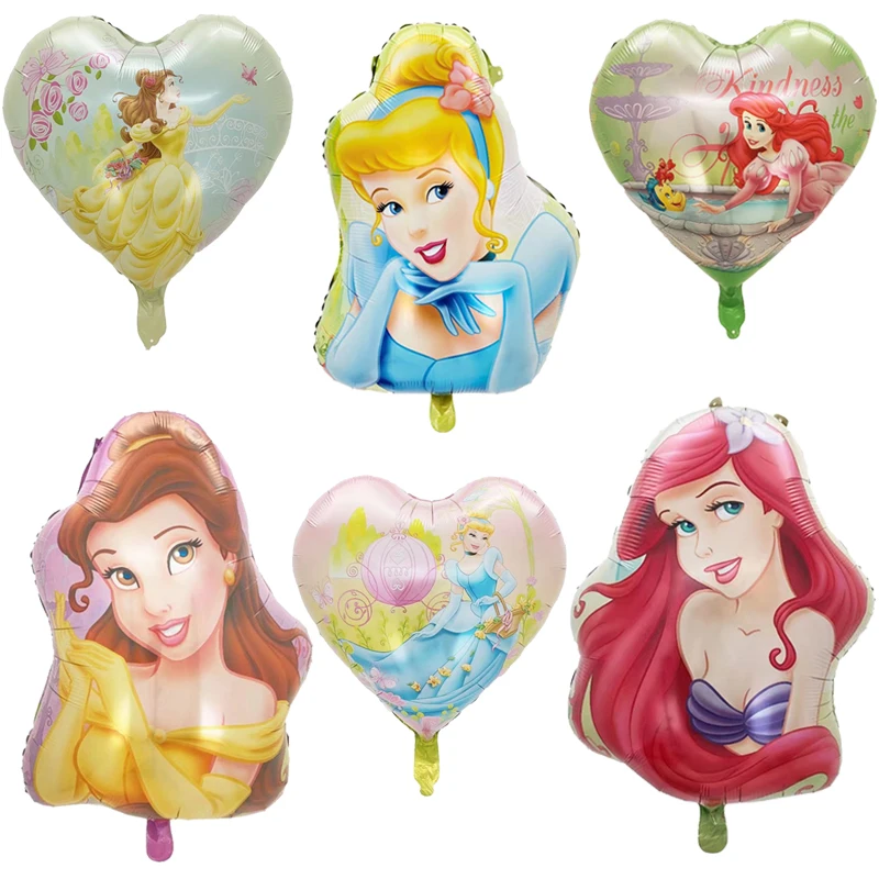 1pcs Belle Princess Cinderella Mermaid Princess Aluminum Film Balloon Baby Birthday Party Decorations Children Helium Ball Toys
1pcs Belle Princess Cinderella Mermaid Princess Aluminum Film Balloon Baby Birthday Party Decorations Children Helium Ball Toys