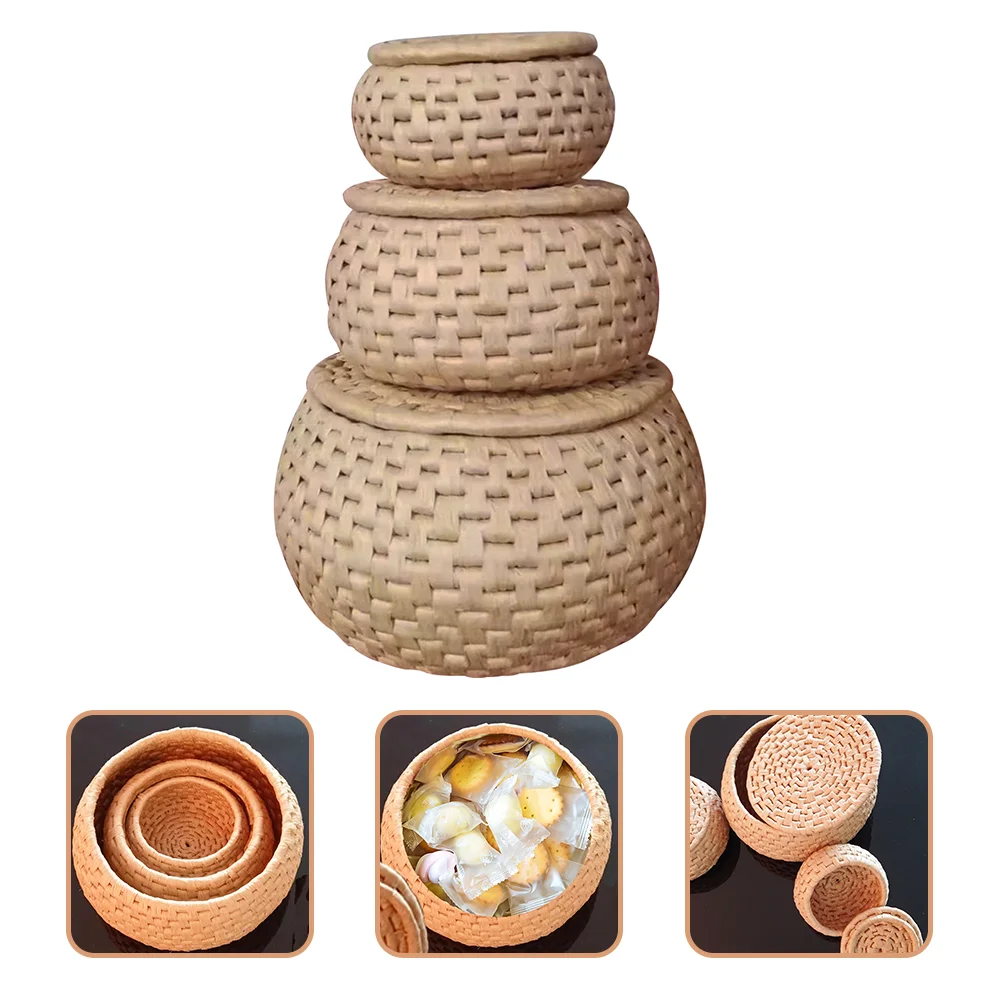 Basket Baskets Bread Storagewoven Round Organizer Rattan Serving Lid Rope Paper Drawerwicker Honeycomblids Large Vegetable
Basket Baskets Bread Storagewoven Round Organizer Rattan Serving Lid Rope Paper Drawerwicker Honeycomblids Large Vegetable