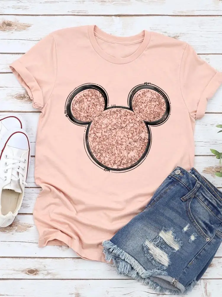 Женская летняя футболка с коротким рукавом, с рисунком
Женская летняя футболка с коротким рукавом, с рисунком