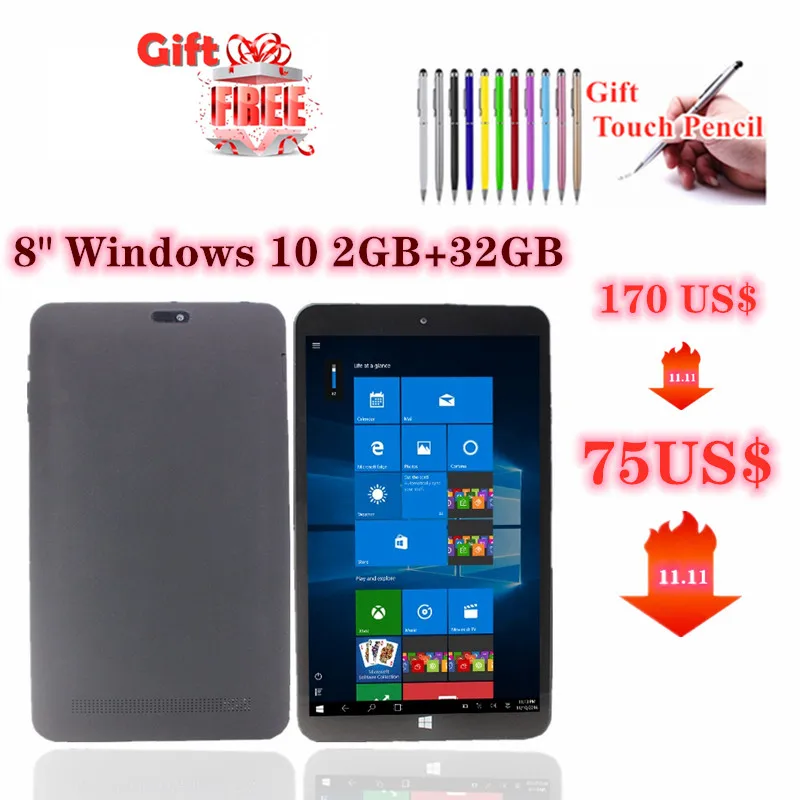 Новое поступление 8-дюймовый планшетный ПК AR1 Windows 10 четырехъядерный 1280*800 IPS 2 + 32 ГБ 32-бит операционная система 
Новое поступление 8-дюймовый планшетный ПК AR1 Windows 10 четырехъядерный 1280*800 IPS 2 + 32 ГБ 32-бит операционная система