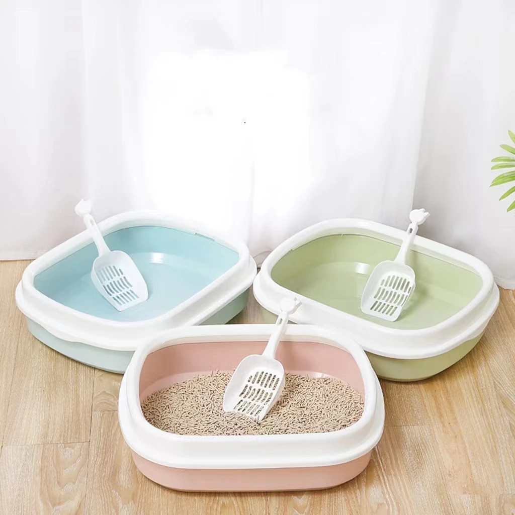 Semi Closed Cat Litter Basin Toilet With Cat Litter Shovel Splash Proof Oval Cat And Dog Toilet Pet Supplies Training Kit
Semi Closed Cat Litter Basin Toilet With Cat Litter Shovel Splash Proof Oval Cat And Dog Toilet Pet Supplies Training Kit