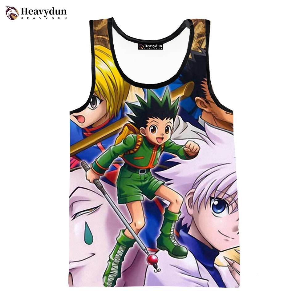 Newest Hunter X Hunter 2023 Fashion Summer Men Tank Tops Sleeveless Spring Harajuku Personality 3D Printed Beach Tops Tees
Newest Hunter X Hunter 2023 Fashion Summer Men Tank Tops Sleeveless Spring Harajuku Personality 3D Printed Beach Tops Tees