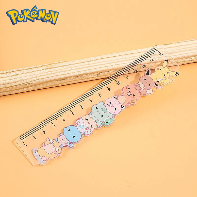 Pikachu Cartoon Kawaii Ruler Pokemon Anime Figure 15cm Drawing Tool Student Special Children Stationery Birthday Gift for Kids
Pikachu Cartoon Kawaii Ruler Pokemon Anime Figure 15cm Drawing Tool Student Special Children Stationery Birthday Gift for Kids