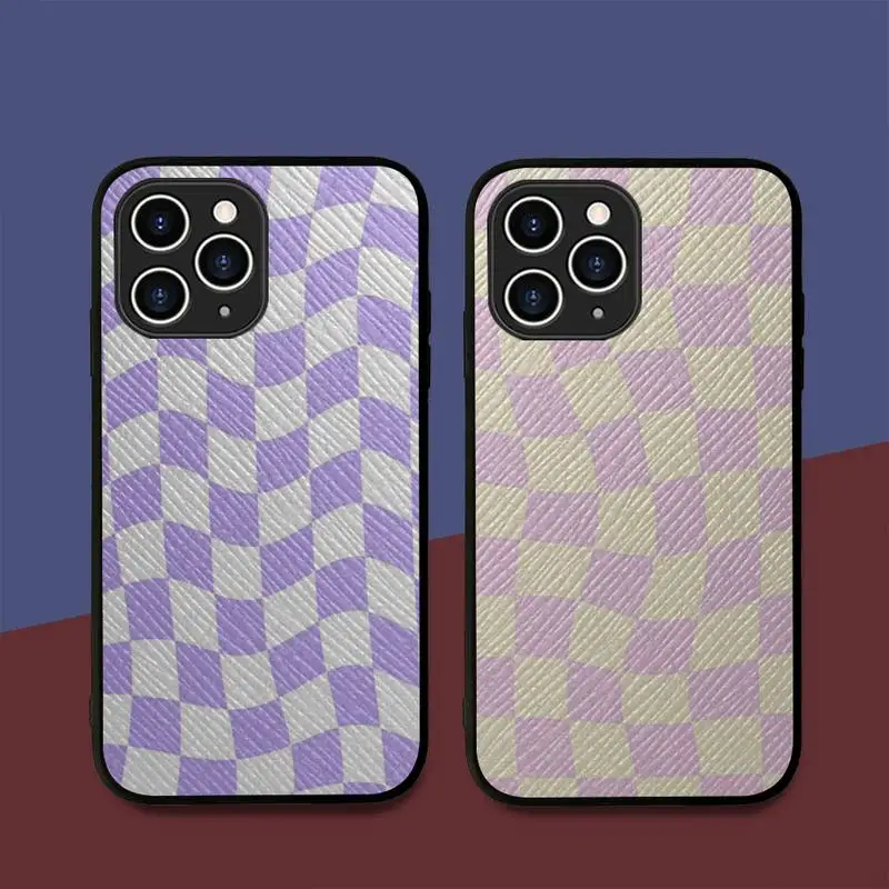 Colorful Grid Lattice Phone Case Hard Leather Case for iPhone 11 12 13 Mini Pro Max 8 7 Plus SE 2020 X XR XS Coque 
Colorful Grid Lattice Phone Case Hard Leather Case for iPhone 11 12 13 Mini Pro Max 8 7 Plus SE 2020 X XR XS Coque