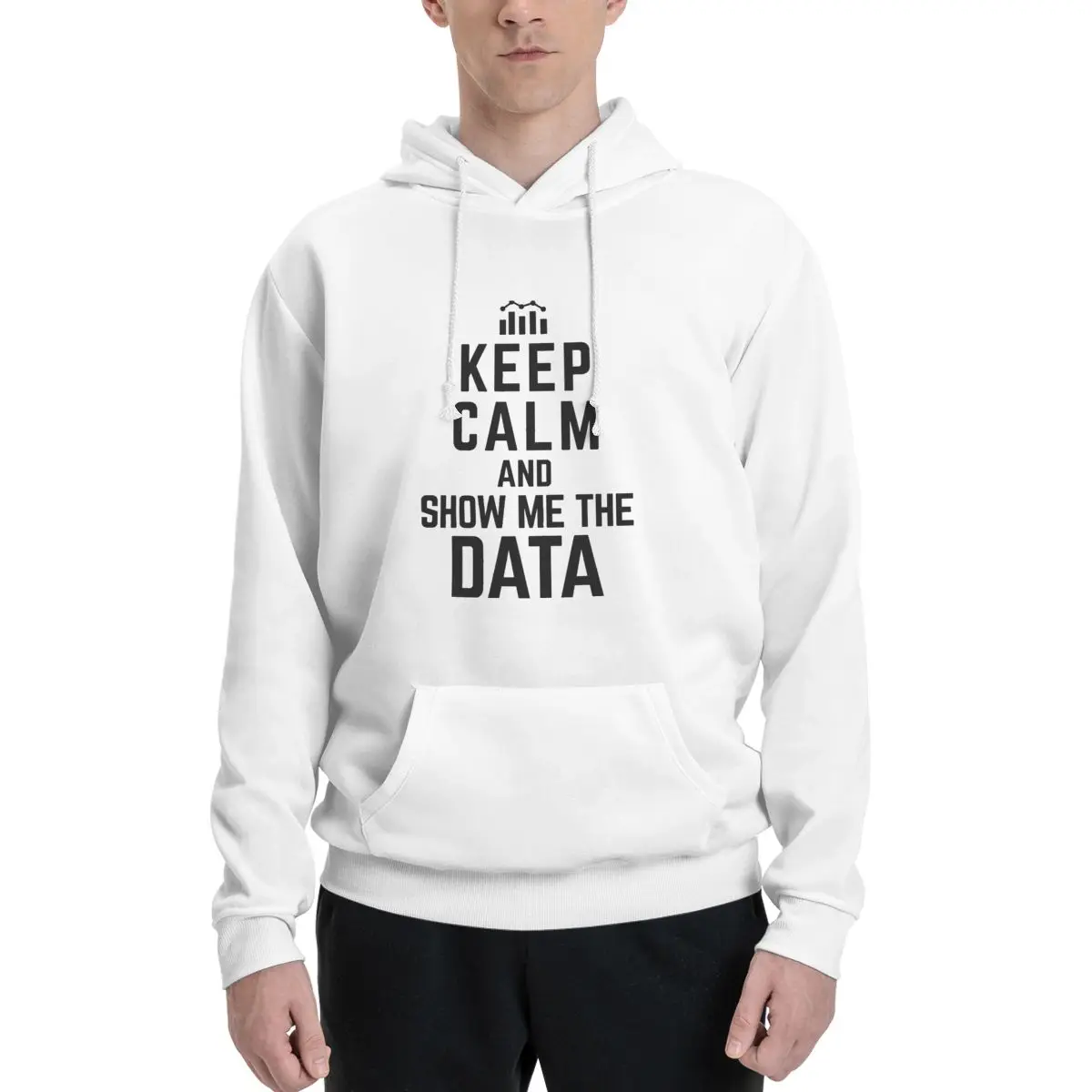 Keep Calm And Show Me The Data Polyester Hoodie Men's Women's Sweater Size XXS-3XL
Keep Calm And Show Me The Data Polyester Hoodie Men's Women's Sweater Size XXS-3XL