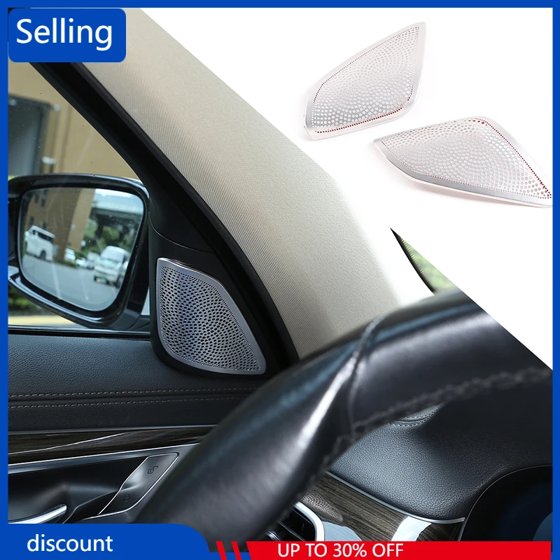 Car Interior Aluminum Alloy Audio Speaker Tweeters Cover Trim Accessories For BMW 7 Series G11 G12 2016-2020 FAST SHIP
Car Interior Aluminum Alloy Audio Speaker Tweeters Cover Trim Accessories For BMW 7 Series G11 G12 2016-2020 FAST SHIP