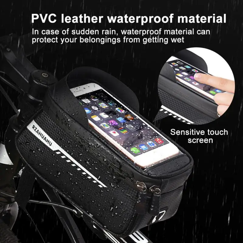 RZAHUAHU Bike Bag Waterproof Front Tube Bag Riding Bike Touchscreen Bag Saddle Bag Bicycle Accessories
RZAHUAHU Bike Bag Waterproof Front Tube Bag Riding Bike Touchscreen Bag Saddle Bag Bicycle Accessories