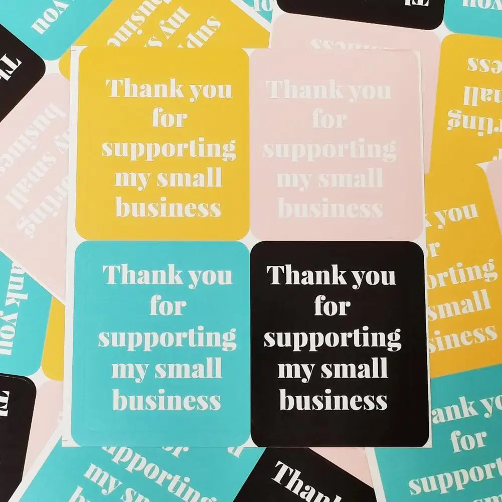 100Pcs/Bag Business Package Sticker Practical Rectangle Handmade for Scrapbooking Packaging Sticker Thank You Sticker
100Pcs/Bag Business Package Sticker Practical Rectangle Handmade for Scrapbooking Packaging Sticker Thank You Sticker
