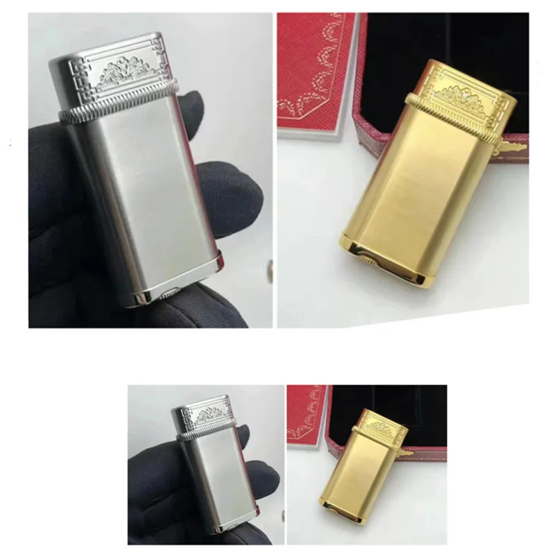 Classic Luxury lighter Male and Female gift Cigar Lighter Smoking Lighter C-aritier gas lighter with stones and boX
Classic Luxury lighter Male and Female gift Cigar Lighter Smoking Lighter C-aritier gas lighter with stones and boX