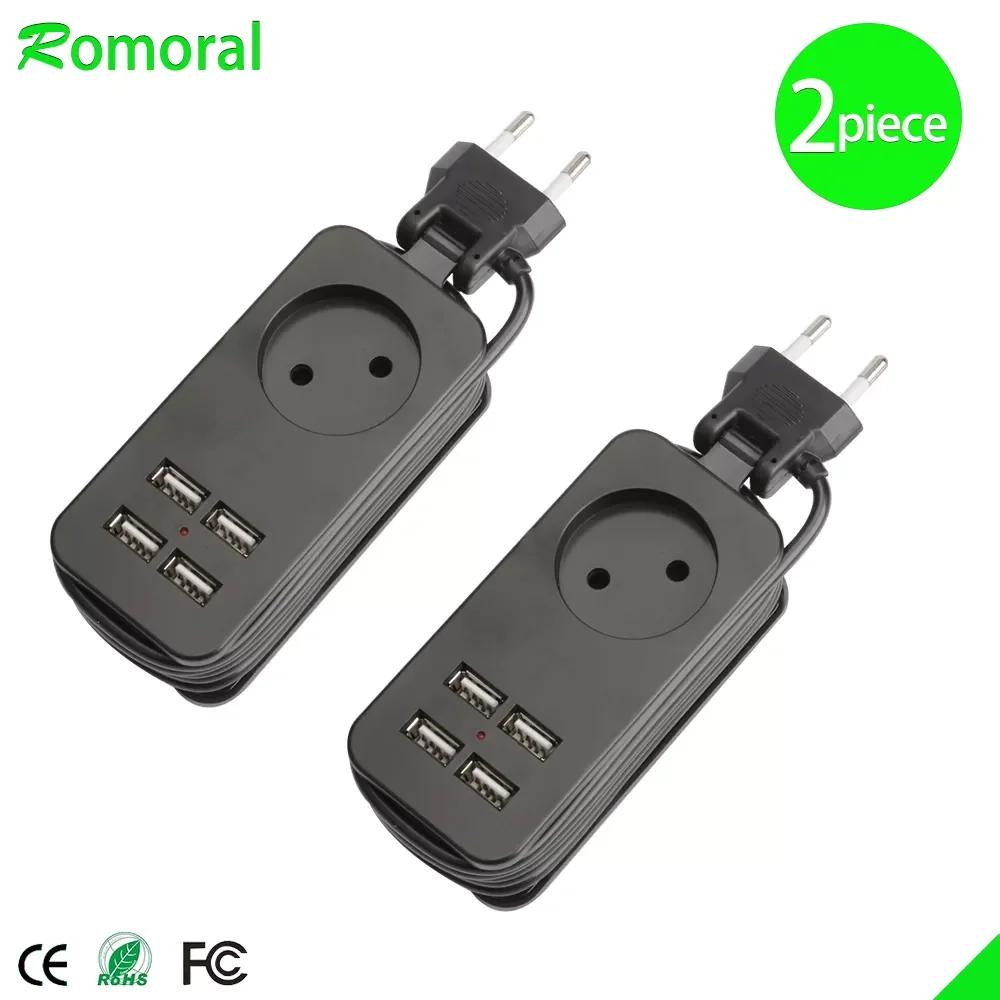 EU Power Strip With USB Portable Extension Socket European Plug 1.5m Cable Power Strip Travel Adapter
EU Power Strip With USB Portable Extension Socket European Plug 1.5m Cable Power Strip Travel Adapter