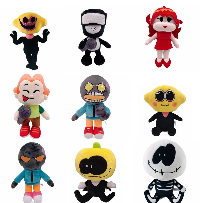 25-30cm Anime Spooky Month Skid Pump Stuffed Dolls Kawaii Friday Night Funkin Plush Toy For Children Birthday Halloween Gifts
25-30cm Anime Spooky Month Skid Pump Stuffed Dolls Kawaii Friday Night Funkin Plush Toy For Children Birthday Halloween Gifts