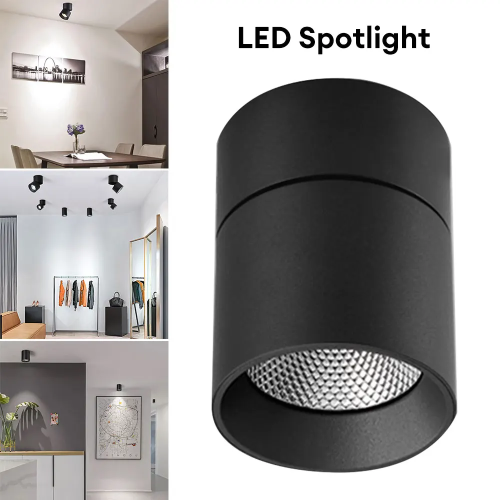 Spot LED Downlight Foldable Ceiling Light Led Spotlight 7W 10W 15W Surface Mounted Aluminum Ceiling Spots Lamp For Home Kitchen
Spot LED Downlight Foldable Ceiling Light Led Spotlight 7W 10W 15W Surface Mounted Aluminum Ceiling Spots Lamp For Home Kitchen