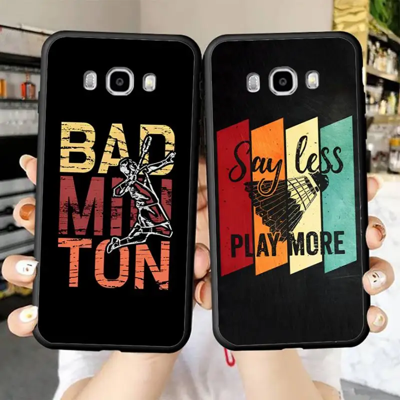 Badminton Sport Phone Case For Samsung J 7 plus 7core J7 neo J6 plus prime J6 J4 J5 Mobile Cover
Badminton Sport Phone Case For Samsung J 7 plus 7core J7 neo J6 plus prime J6 J4 J5 Mobile Cover