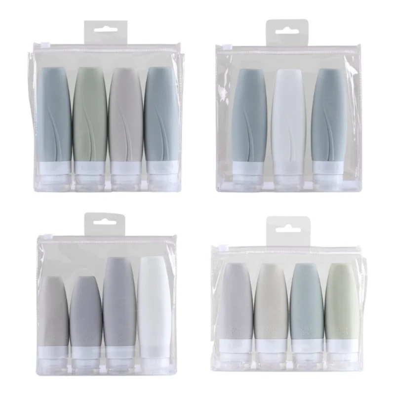 1pcs Leak Proof Travel Bottles Set Travel Containers for Travel Size Toiletries with Portable Quart Bag Storage Shampoo Lotion
1pcs Leak Proof Travel Bottles Set Travel Containers for Travel Size Toiletries with Portable Quart Bag Storage Shampoo Lotion