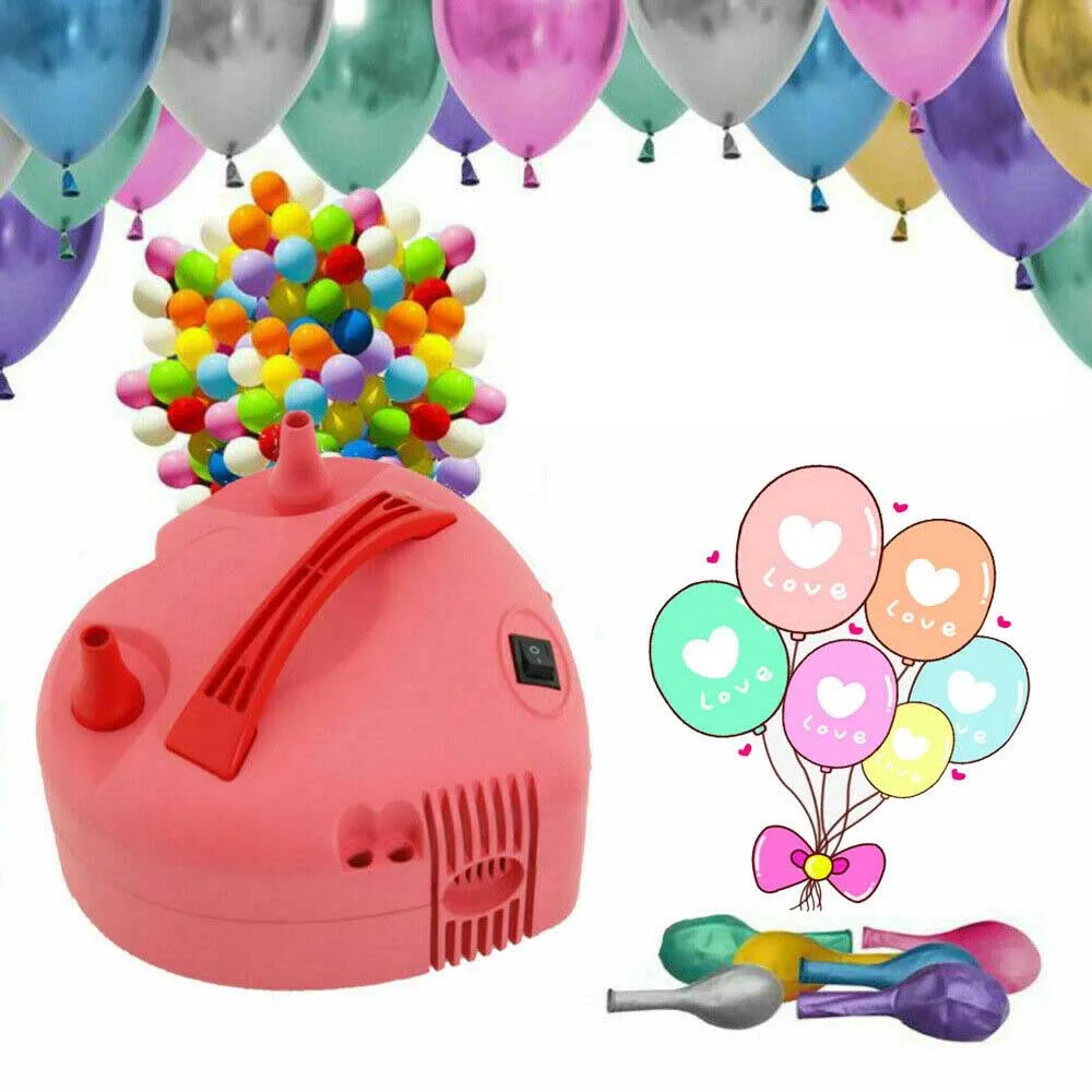 Portable Electric Air Balloon Pump Inflator High Power 600W Blower Nozzle Festival Birthday Party Tool 
Portable Electric Air Balloon Pump Inflator High Power 600W Blower Nozzle Festival Birthday Party Tool