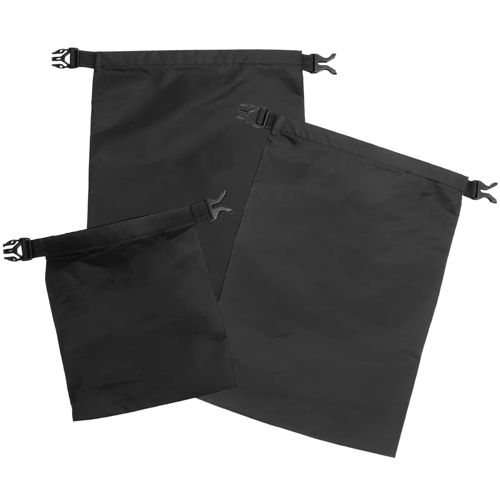 3pcs 15L+25L+35L Waterproof Dry Bag Storage Pouch Bag for Camping Boating Kayaking Rafting Fishing (Black)
3pcs 15L+25L+35L Waterproof Dry Bag Storage Pouch Bag for Camping Boating Kayaking Rafting Fishing (Black)
