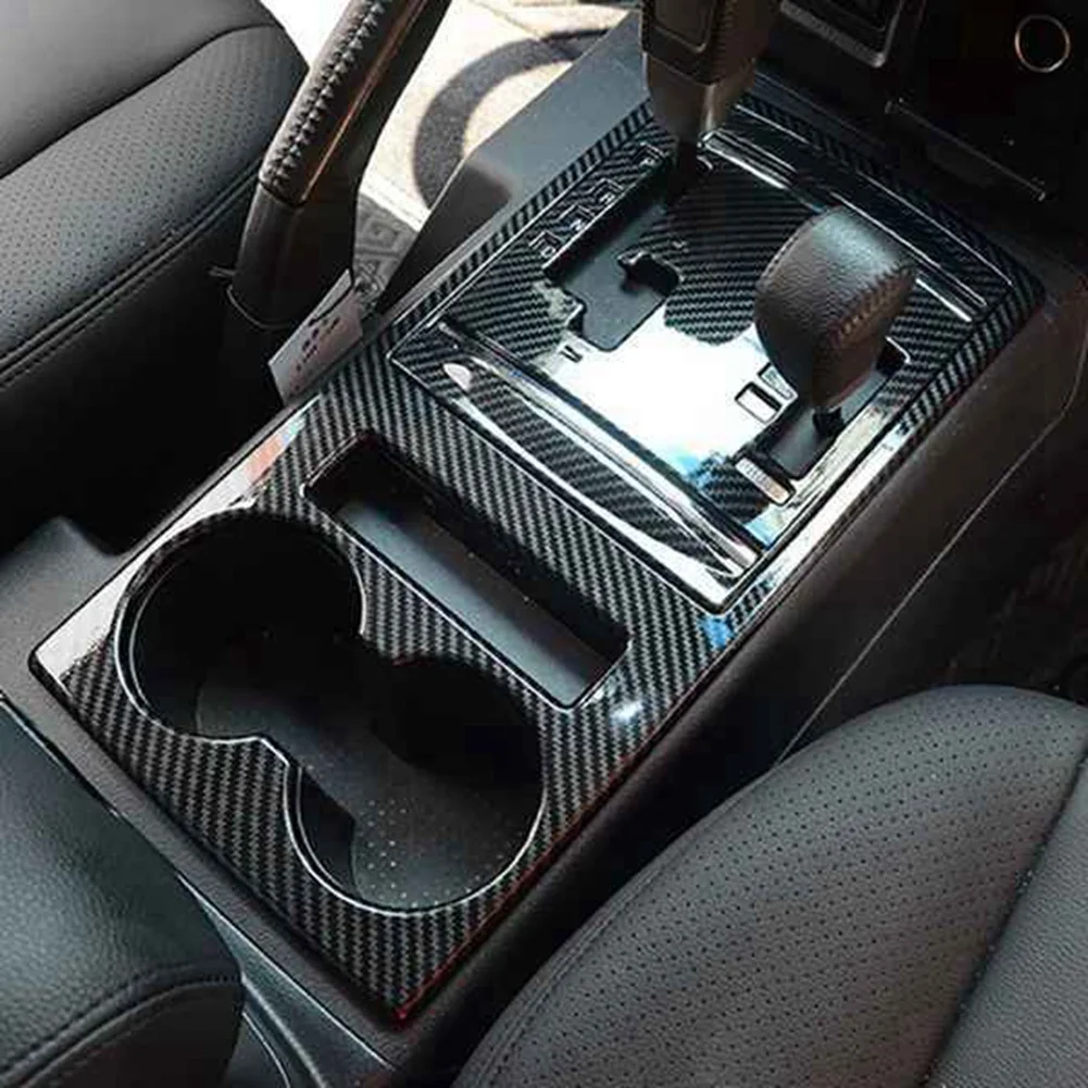 2Pcs Carbon Fiber Center Console Gear Shift Panel Water Cup Holder Cover Trim Stickers for Mitsubishi Pajero 2007-2019
2Pcs Carbon Fiber Center Console Gear Shift Panel Water Cup Holder Cover Trim Stickers for Mitsubishi Pajero 2007-2019