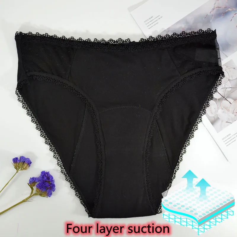 Four layers of water absorbent menstrual underwear women cotton briefs women middle waist menstrual underwear leakproof waterpro
Four layers of water absorbent menstrual underwear women cotton briefs women middle waist menstrual underwear leakproof waterpro
