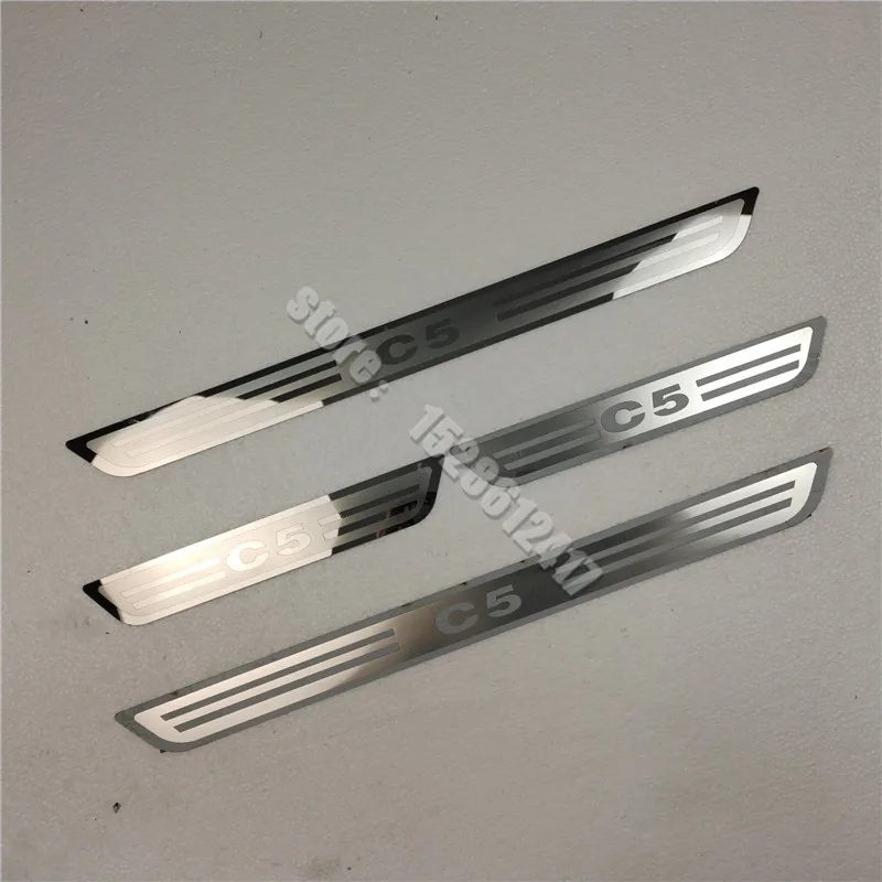 for Citroen C5 2010-2016 Stainless Steel Scuff Plate/Door Sill Door Sill Scuff Plate Welcome Pedal Car-styling c55
for Citroen C5 2010-2016 Stainless Steel Scuff Plate/Door Sill Door Sill Scuff Plate Welcome Pedal Car-styling c55