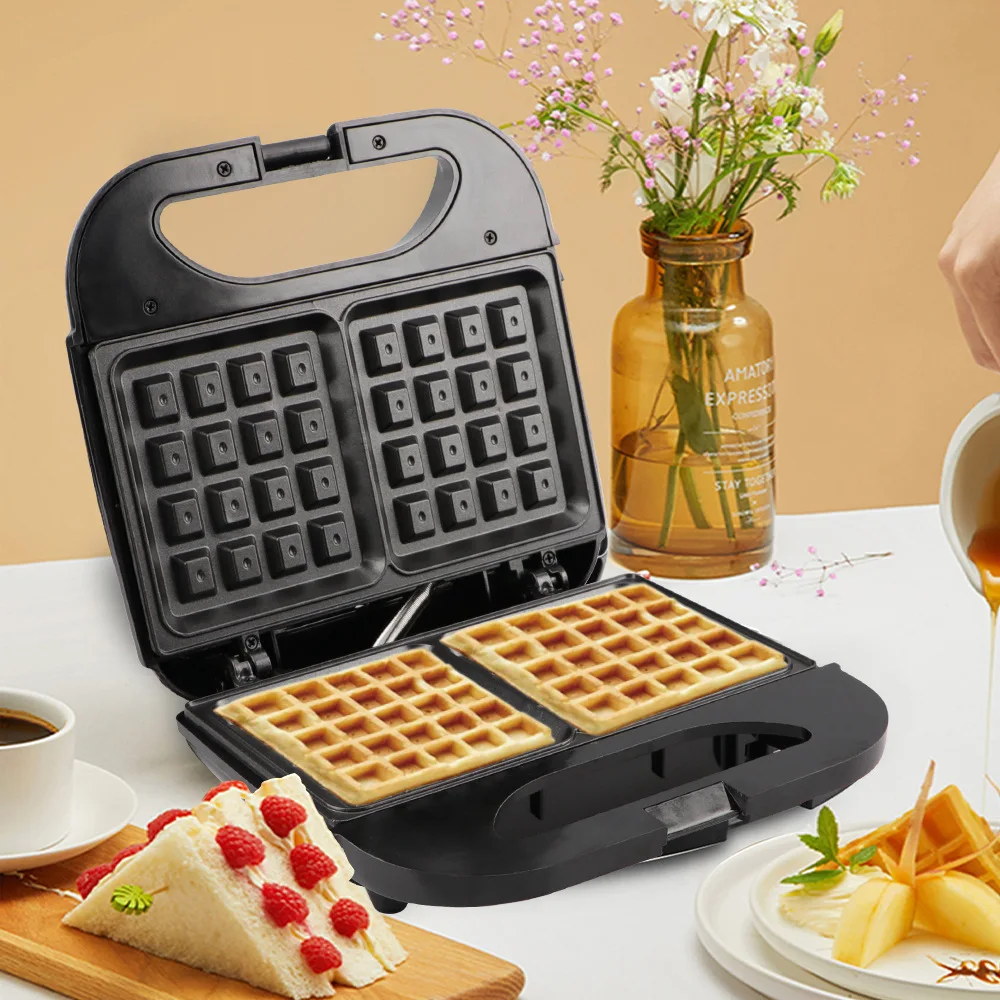 

2 Slice Non-Stick Belgian Waffle Maker, Fluffy Restaurant-Style Waffles in Under 6 Minutes, Quickly Makes 2 Thick Waffles
