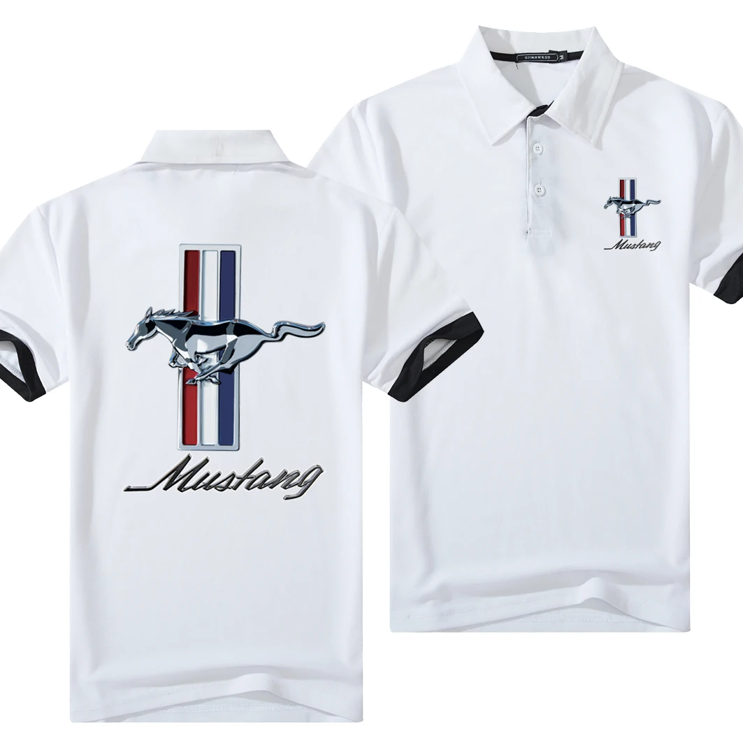 2022 New Summer Fashion Mustang Lapel Polo Men Cotton Leisure Tee Shirts Casual Breathable Short Sleeve 5 Color
2022 New Summer Fashion Mustang Lapel Polo Men Cotton Leisure Tee Shirts Casual Breathable Short Sleeve 5 Color