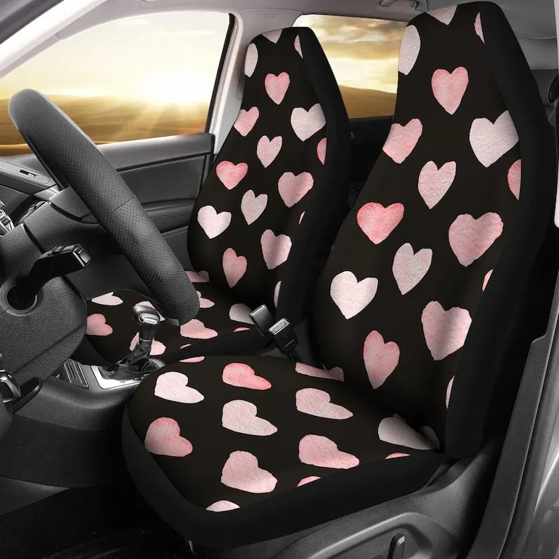 Hearts Boho Car Seat Covers | love Car Seat Cover For Vehicle | Pink Smile Custom Seat Covers For Car For Women | Car Seat Cover
Hearts Boho Car Seat Covers | love Car Seat Cover For Vehicle | Pink Smile Custom Seat Covers For Car For Women | Car Seat Cover