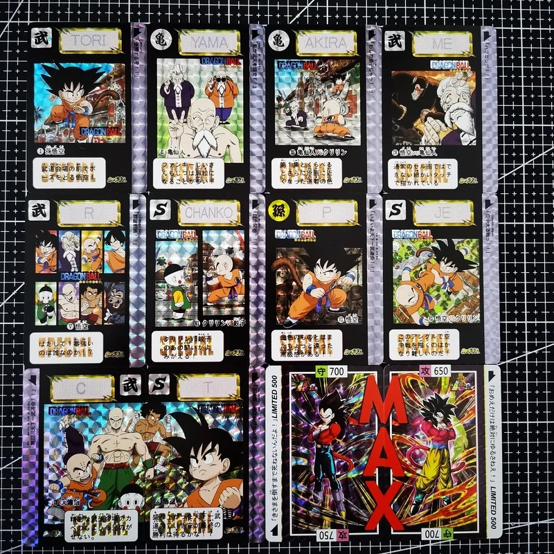45pcs/set Dragon Ball Z Main Bullet Saiyan Goku Vegeta Toys Hobbies Hobby Collectibles Game Anime Collection Cards
45pcs/set Dragon Ball Z Main Bullet Saiyan Goku Vegeta Toys Hobbies Hobby Collectibles Game Anime Collection Cards