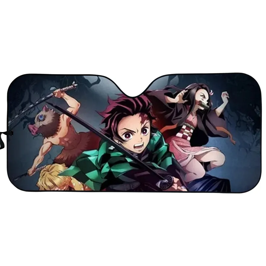 Demon Slayer Auto Sun Shades Cartoon Animation Print Car Accessories Front Windshield Sunshade Durable Car Sunshades For Window
Demon Slayer Auto Sun Shades Cartoon Animation Print Car Accessories Front Windshield Sunshade Durable Car Sunshades For Window