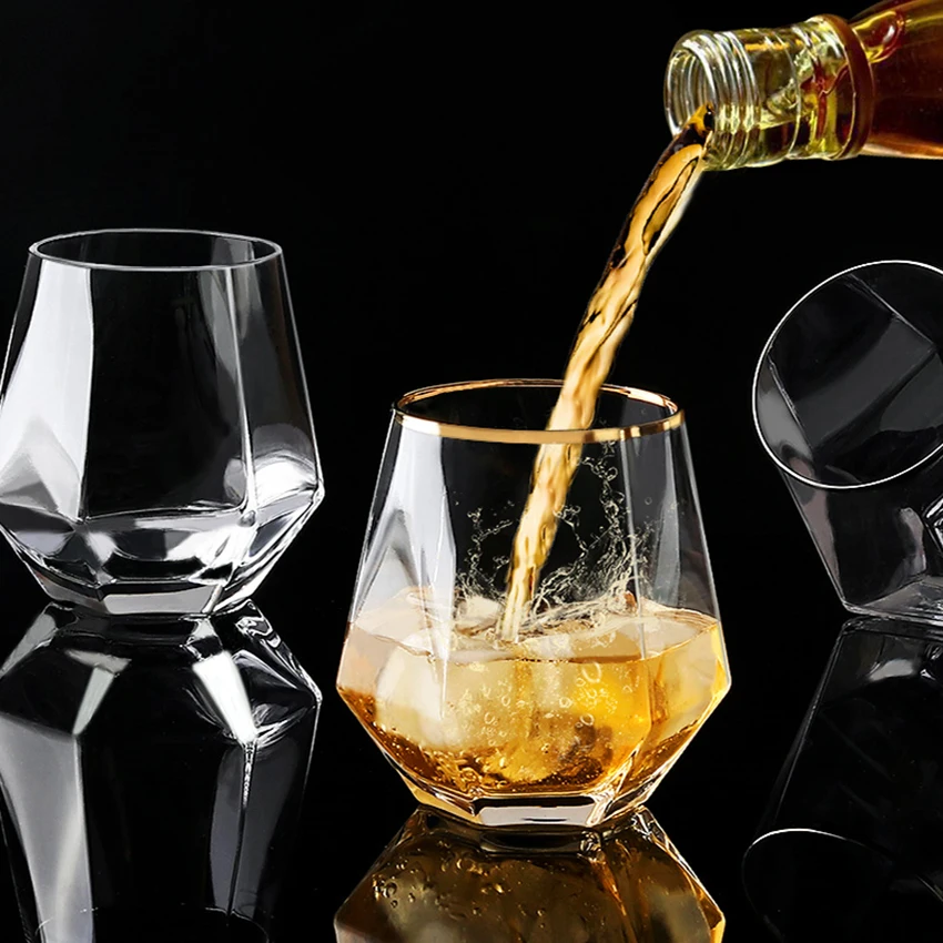 Diamond Hexagonal Transparent Glass Whiskey Cocktail Beer Glass Thick Base Household Water Glass Cup for Coffee Milk Tea
Diamond Hexagonal Transparent Glass Whiskey Cocktail Beer Glass Thick Base Household Water Glass Cup for Coffee Milk Tea