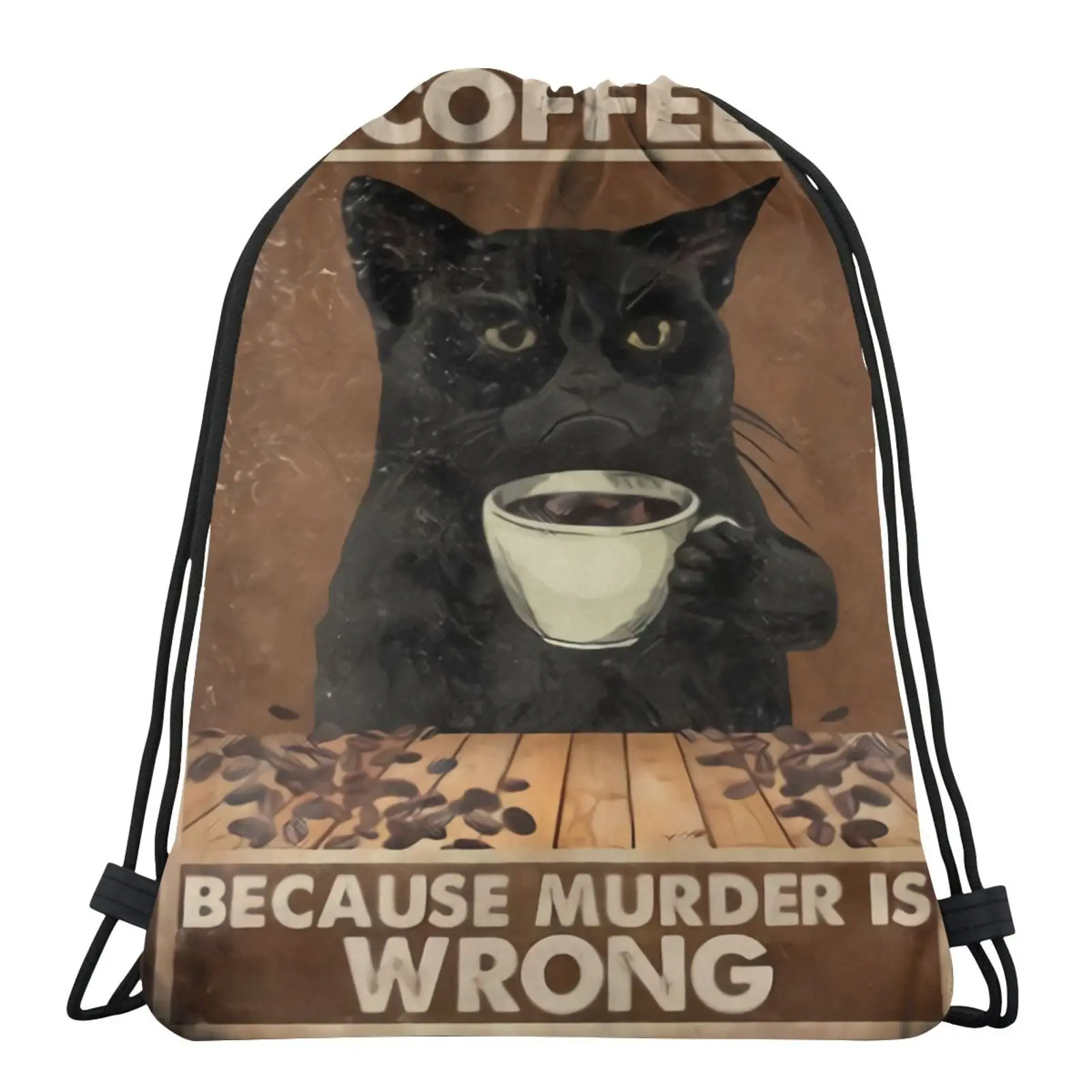 Coffee Because Murder Is Wrong Cat 1990 Bag Packing Bags School Change Bag Cute Bag Bag Ropes Bag Woman Women Backpack Pouches
Coffee Because Murder Is Wrong Cat 1990 Bag Packing Bags School Change Bag Cute Bag Bag Ropes Bag Woman Women Backpack Pouches