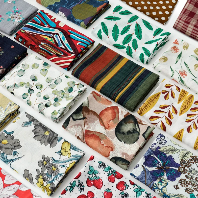 Printed Bubble Fabric By The Meter Cheongsam Dresses Pajamas Skirt Sewing Plant Flower Printed Cloth Soft Thin Summer Breathable 
Printed Bubble Fabric By The Meter Cheongsam Dresses Pajamas Skirt Sewing Plant Flower Printed Cloth Soft Thin Summer Breathable