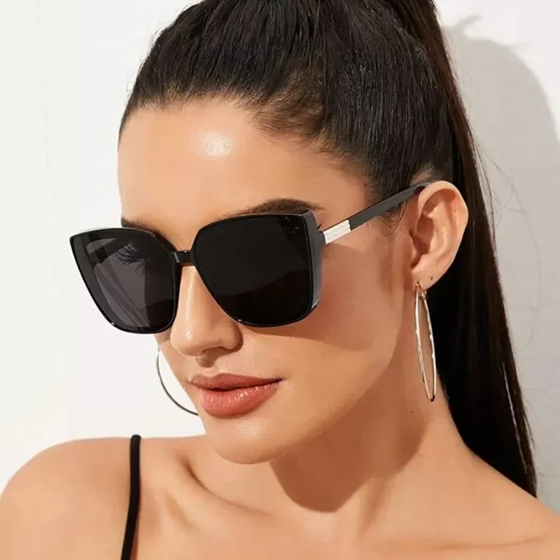 New in Big Cat Eye Sunglasses Women Brand Designer Retro Clear Sun Glasses For Female Black Shades Oculos De Sol y2k hair access
New in Big Cat Eye Sunglasses Women Brand Designer Retro Clear Sun Glasses For Female Black Shades Oculos De Sol y2k hair access