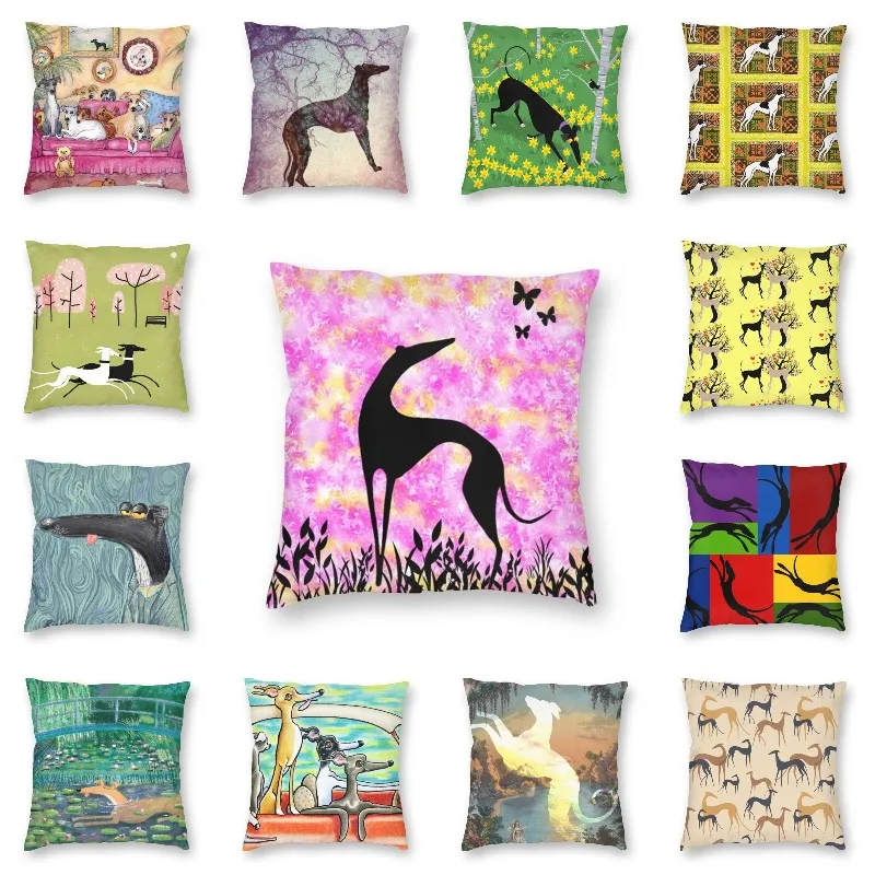 45x45cm Greyhound Art Silhouette Cushion Cover Sofa Home Decor Whippet Square Polyester Pillowcase
45x45cm Greyhound Art Silhouette Cushion Cover Sofa Home Decor Whippet Square Polyester Pillowcase