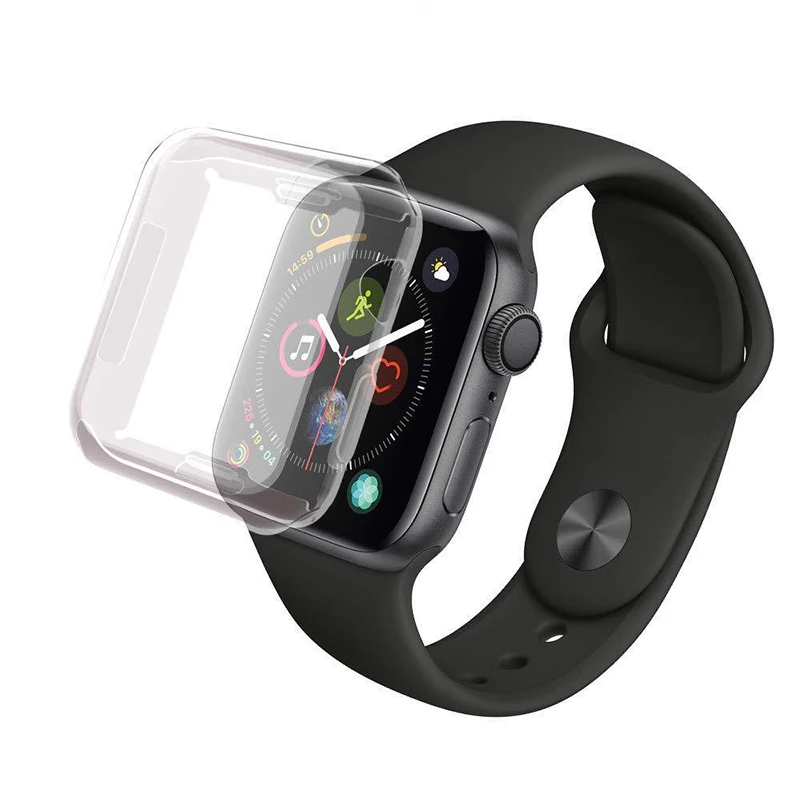 Soft cover case For Apple Watch band apple watch 5 4 3 case 44mm 40mm/42mm/38mm iwatch band All-around Ultra-thin Clear frame
Soft cover case For Apple Watch band apple watch 5 4 3 case 44mm 40mm/42mm/38mm iwatch band All-around Ultra-thin Clear frame