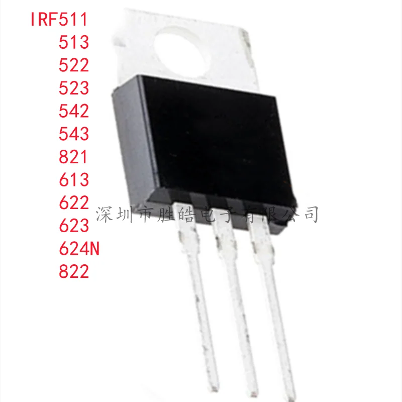(5 шт.) IRF511PBF / IRF513 / IRF522 / IRF523 / IRF542 / IRF543 / IRF821 / IRF613 / IRF622 / IRF623 / IRF624N / IRF822PBF TO-220
(5 шт.) IRF511PBF / IRF513 / IRF522 / IRF523 / IRF542 / IRF543 / IRF821 / IRF613 / IRF622 / IRF623 / IRF624N / IRF822PBF TO-220
